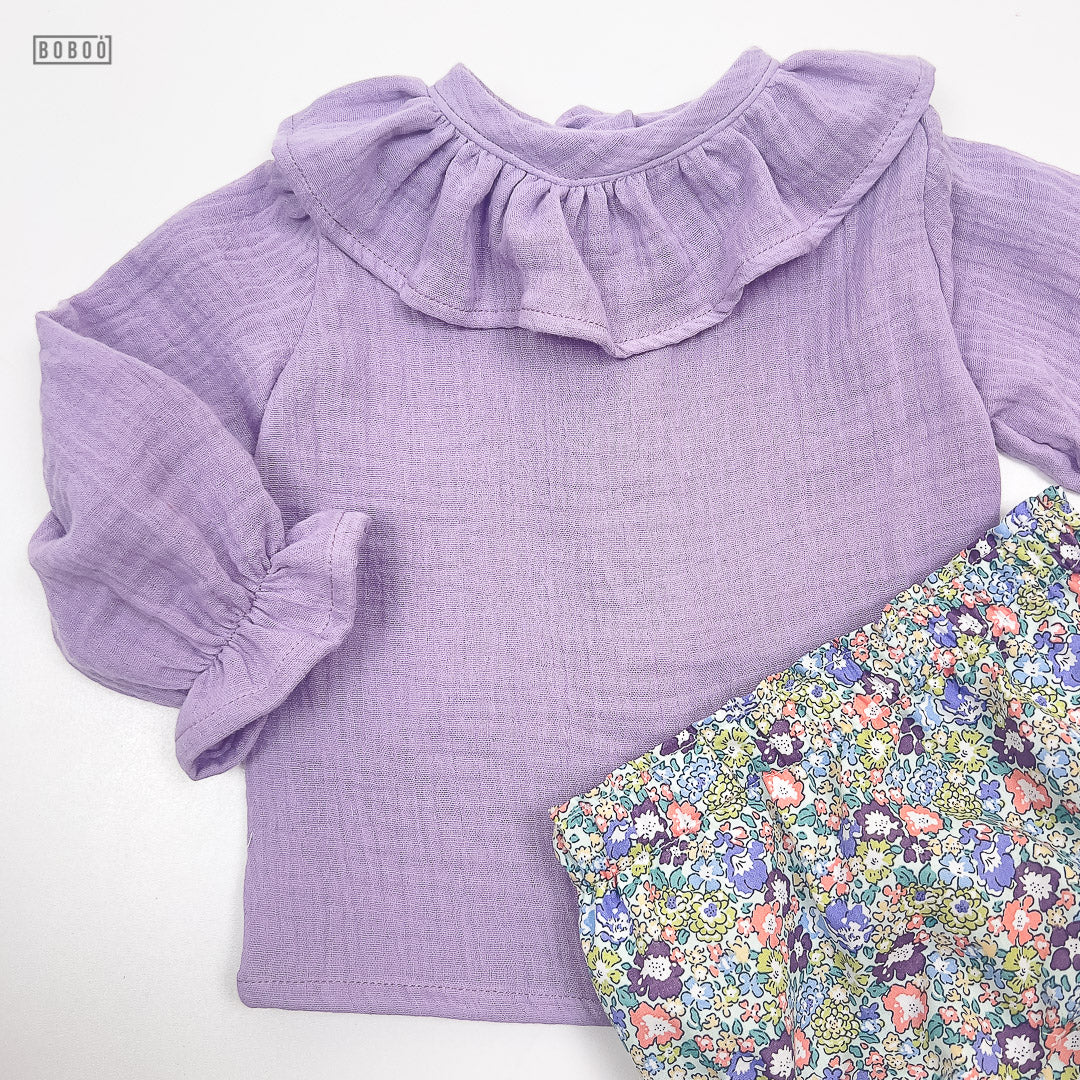 Blusa Gasa Malva Blusas