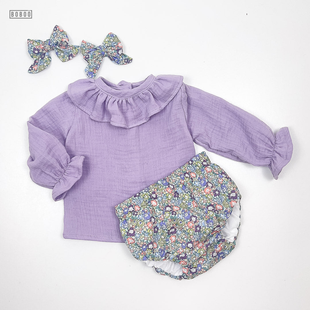 Blusa Gasa Malva Blusas