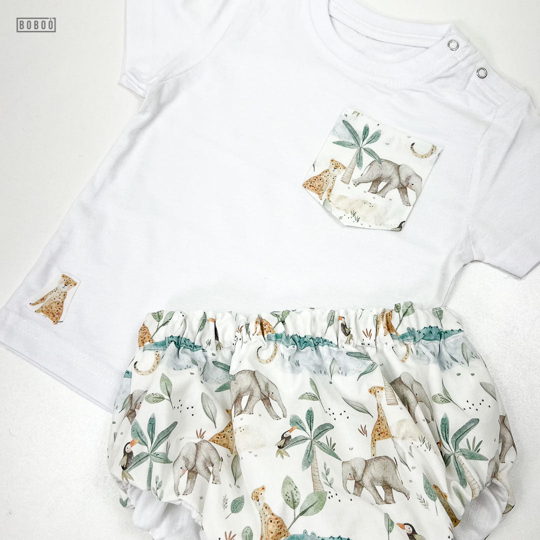 Camiseta Bolsillo Fauna