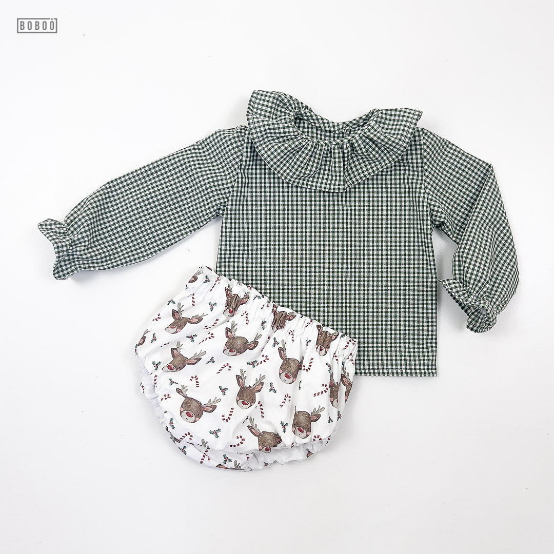 Blusa Vichy Verde Blusas