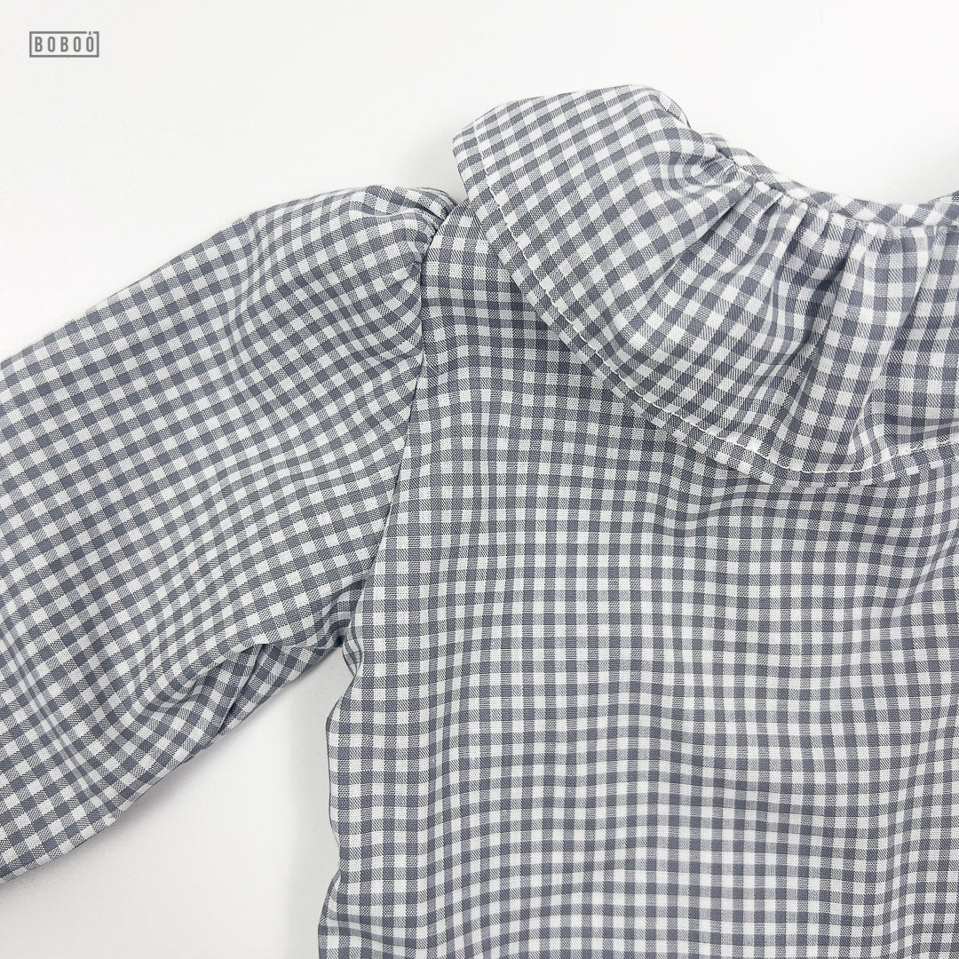 Blusa Vichy Gris Blusas