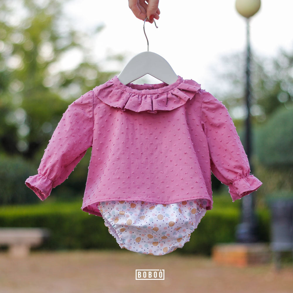 Blusa Plumeti Malva