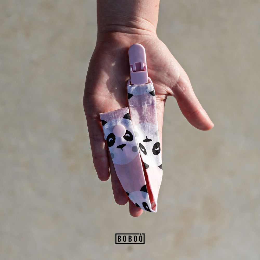 Chupetero Osos Rosa