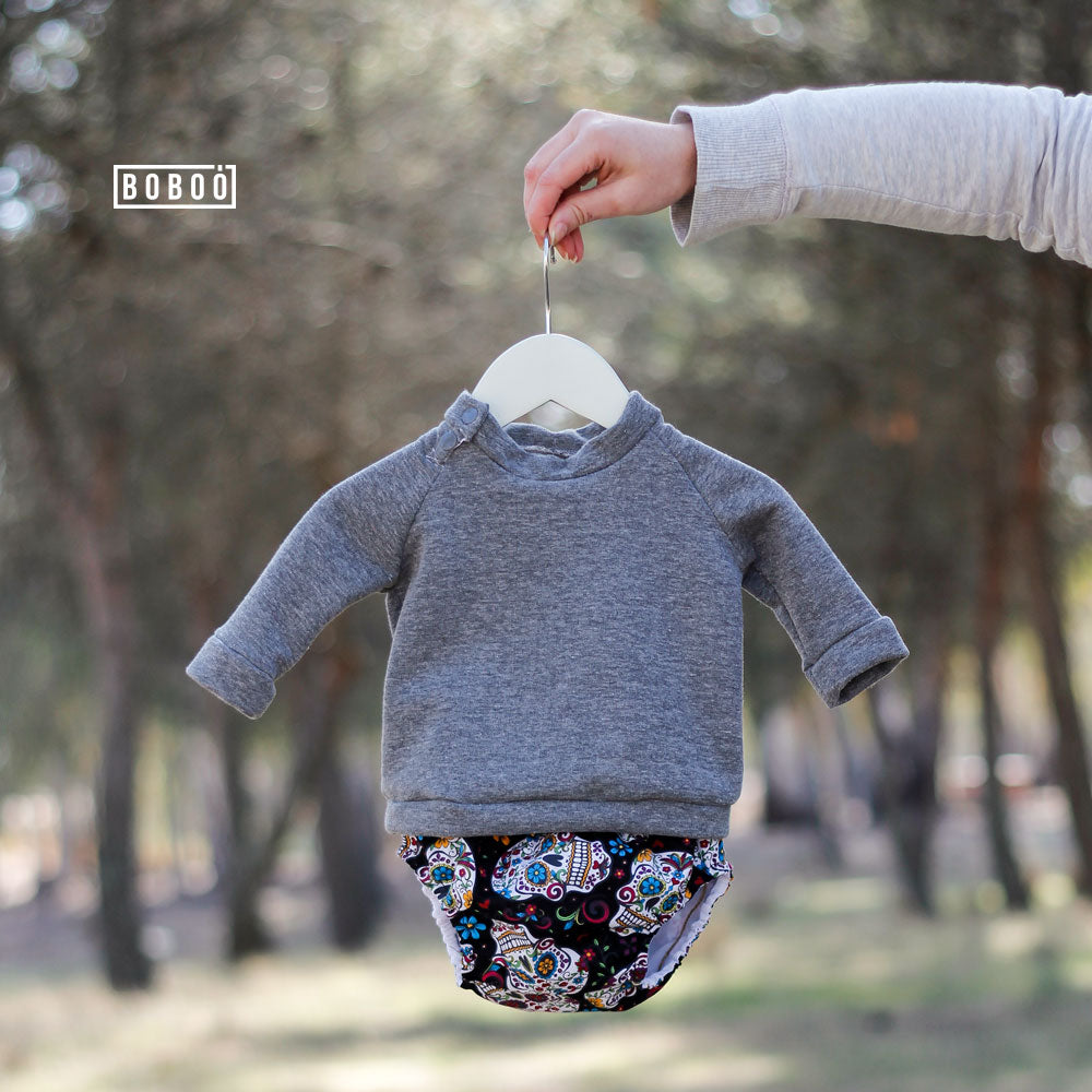 Sudadera Gris Lisa sudadera