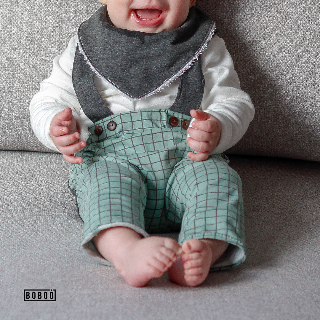 Pantalón Orgánico con Tirantes Pantalón Largo