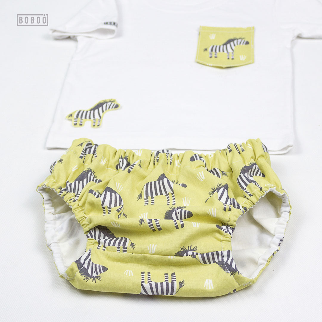 Camiseta Bolsillo Cebras