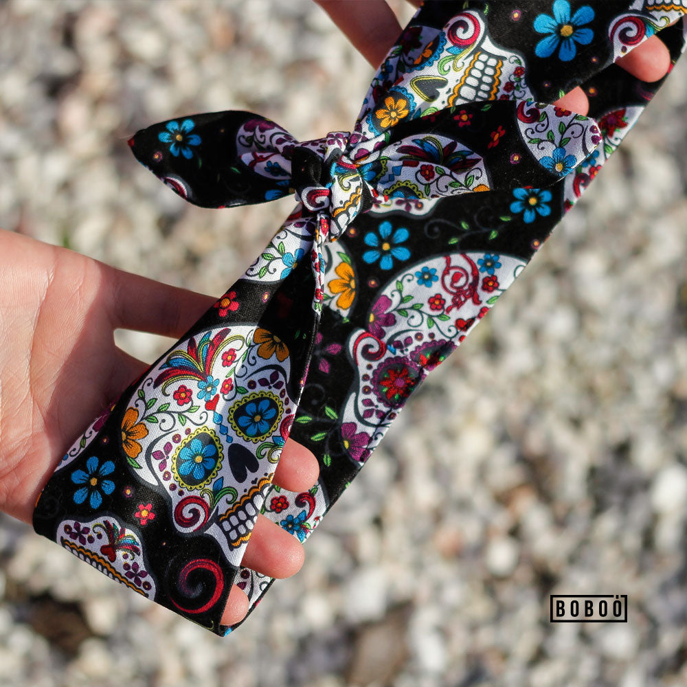 Turbante Calaveras Mexicanas