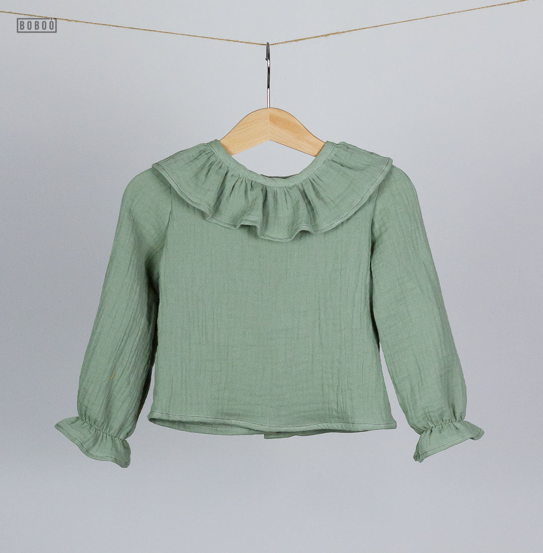 Blusa Gasa Verde