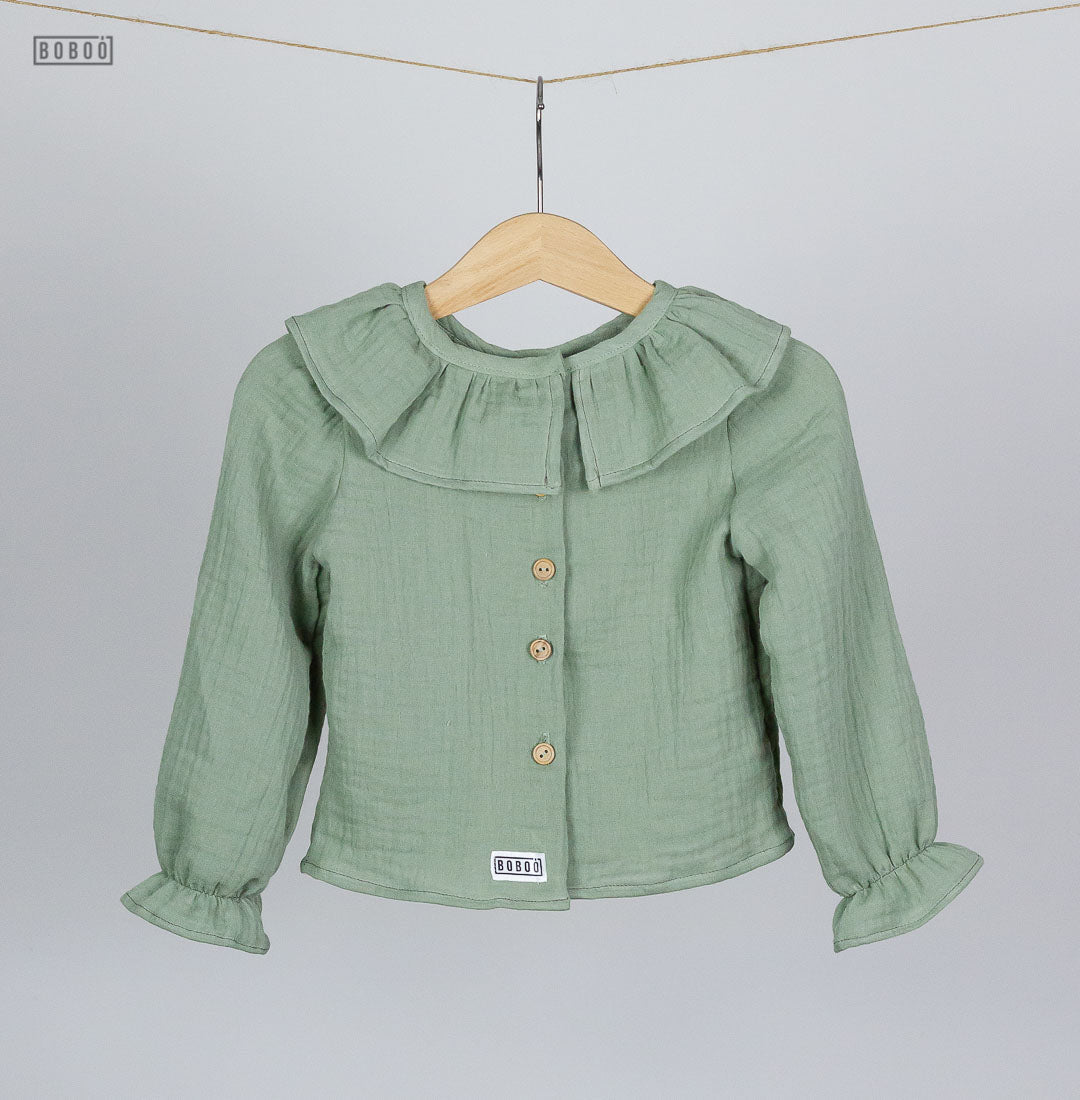 Blusa Gasa Verde