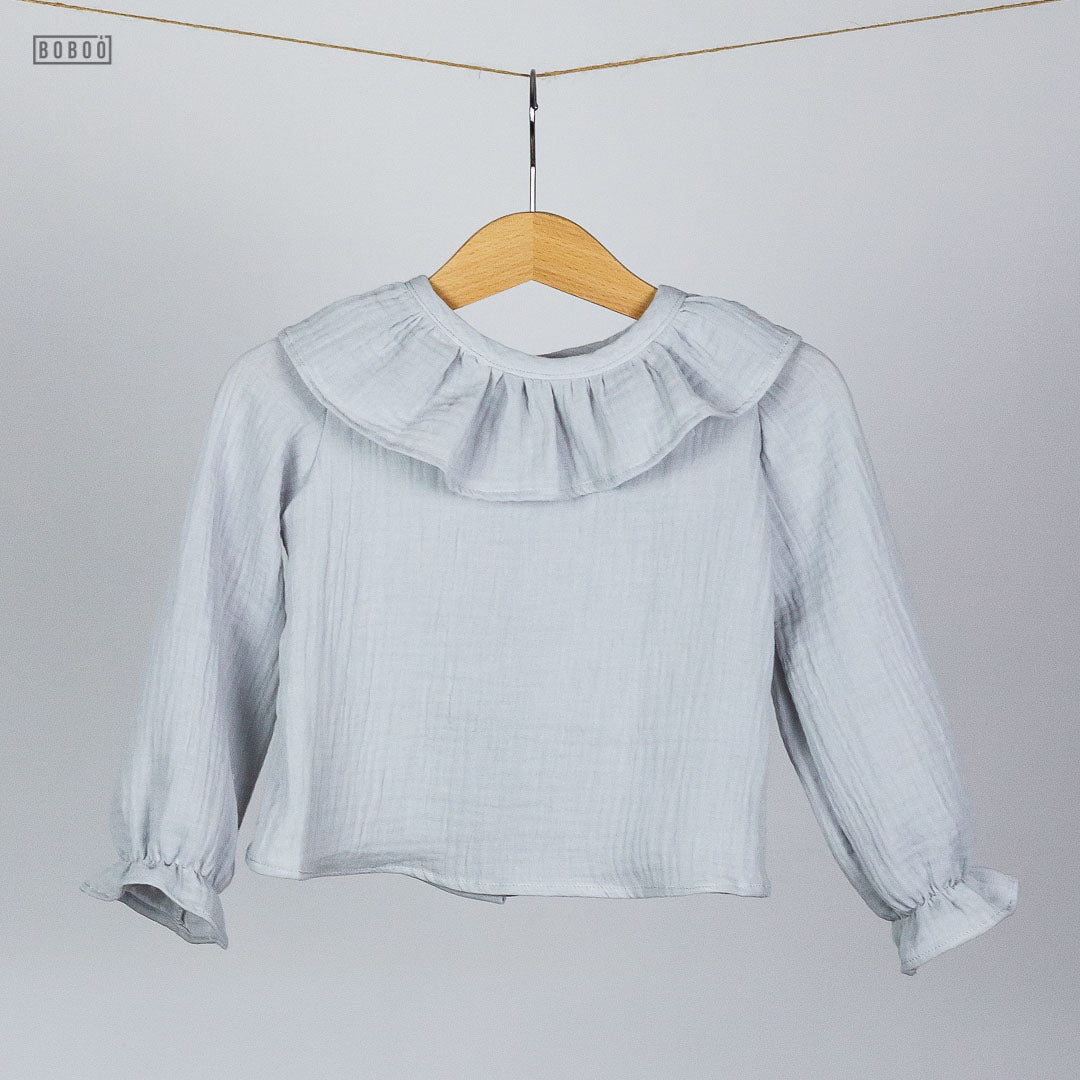 Blusa Gasa Gris