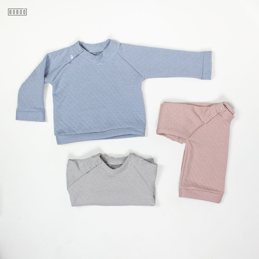 Sudadera Acolchada Azul