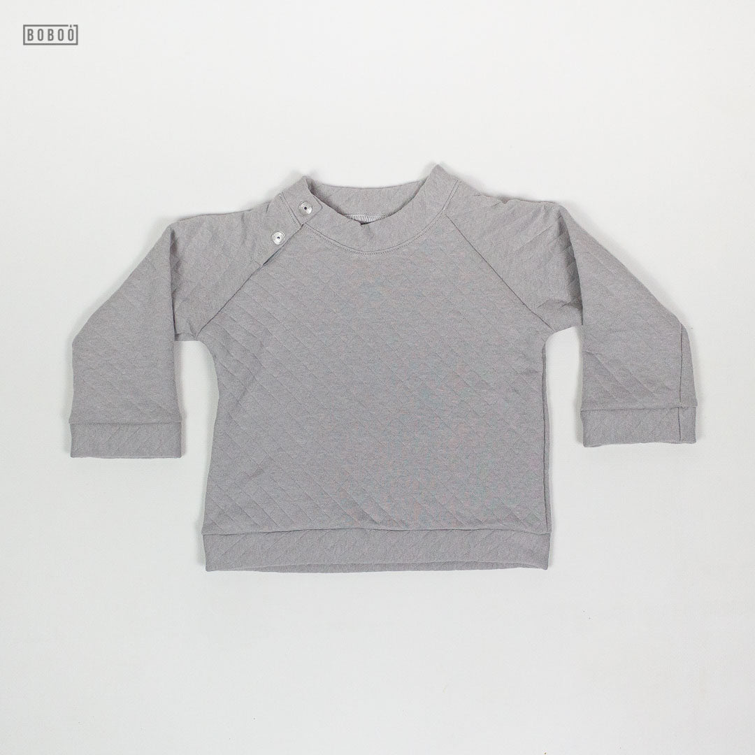 Sudadera Acolchada Gris
