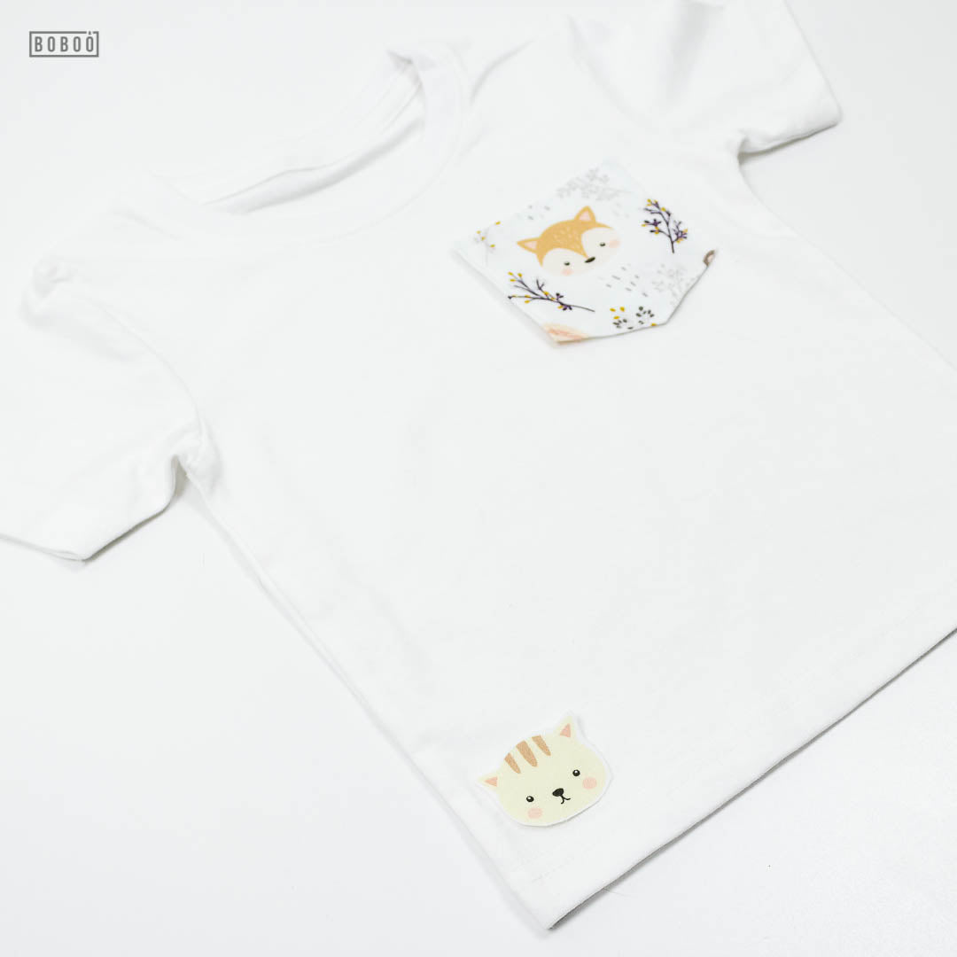 Camiseta Bolsillo Kawaii Camisetas