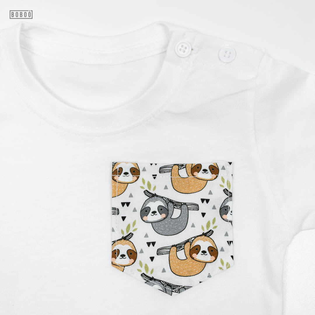 Camiseta Bolsillo Perezosos