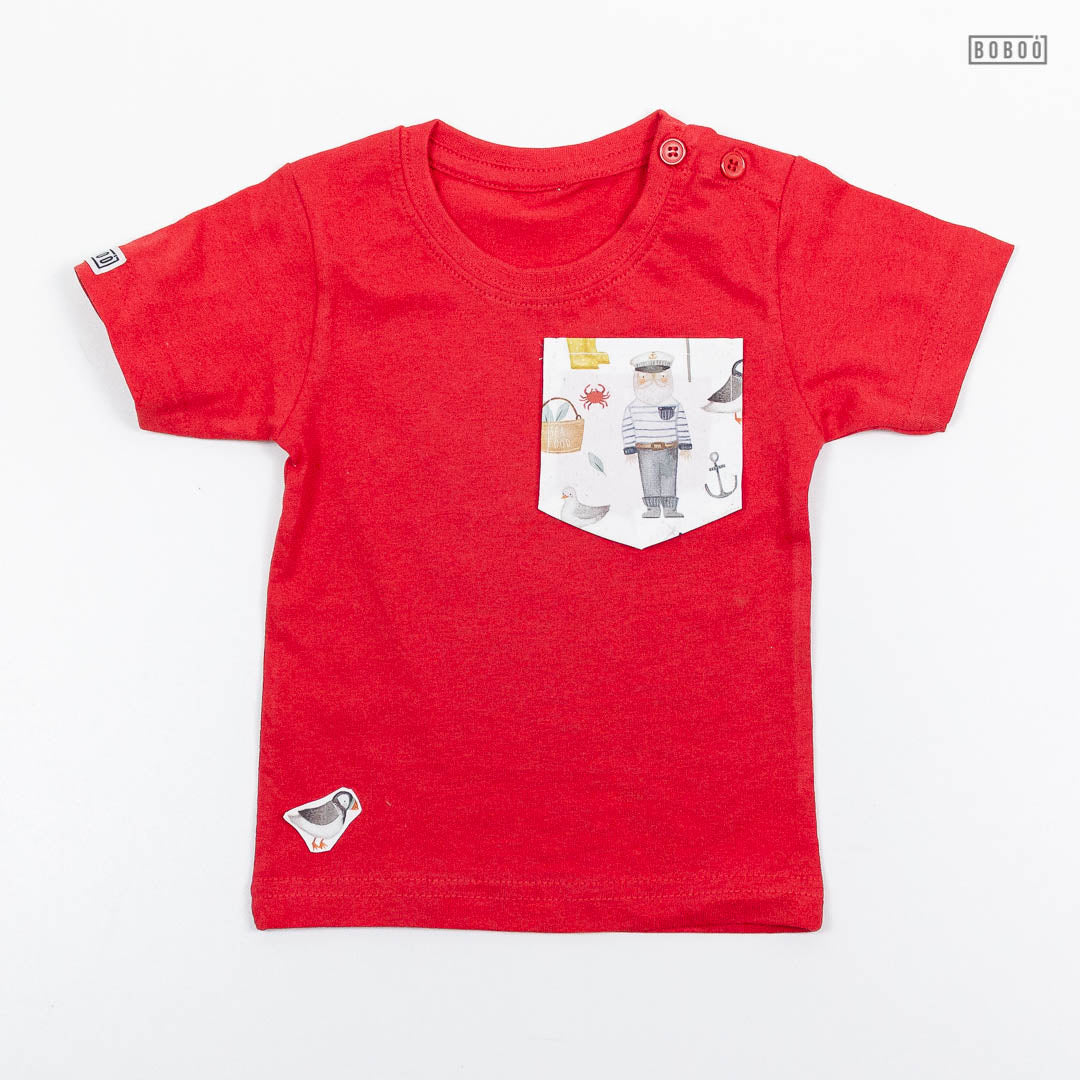 Camiseta Bolsillo Marinero