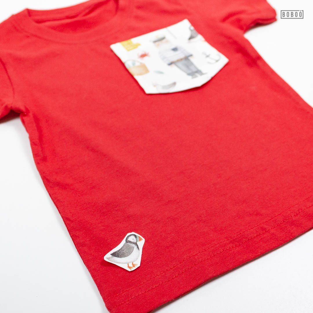Camiseta Bolsillo Marinero