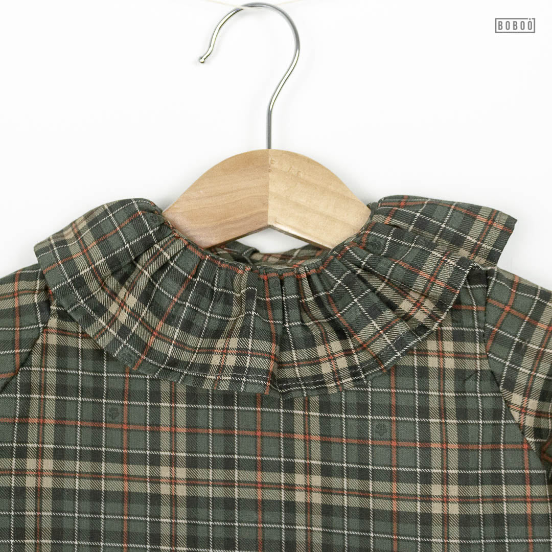 Blusa Cuadros Huellas