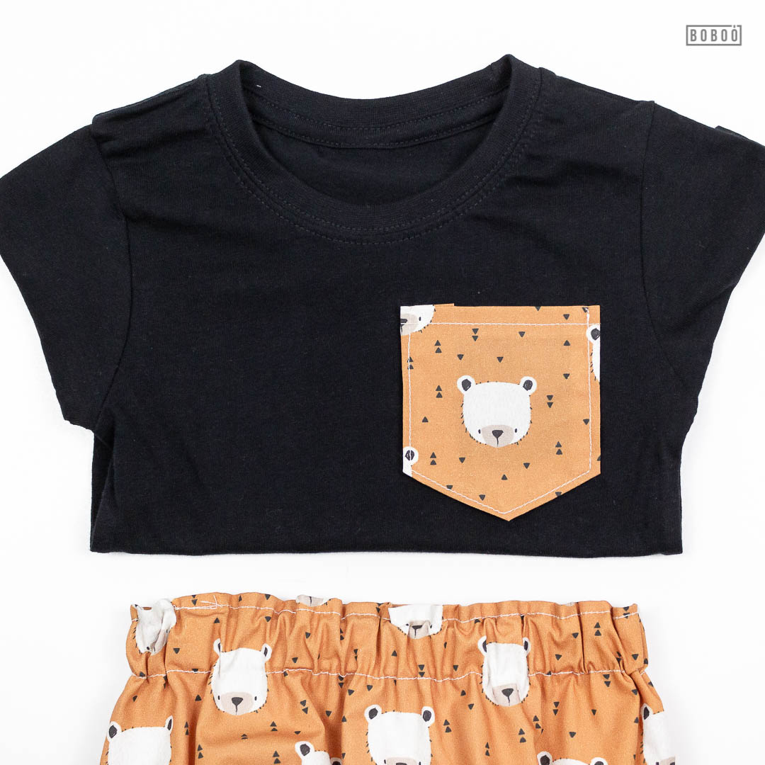 Camiseta Bolsillo Oso