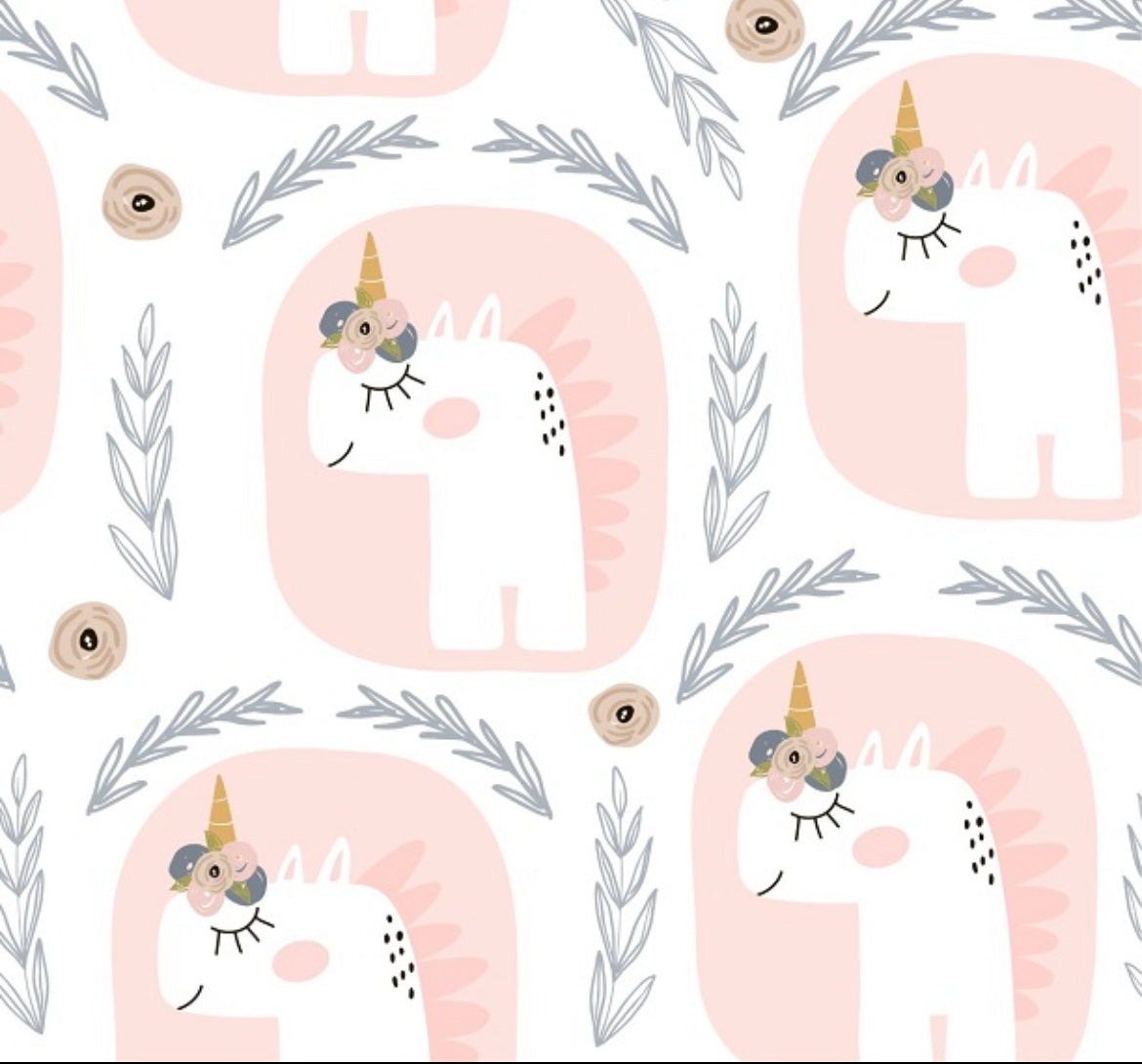 Cubrepañal Unicornios