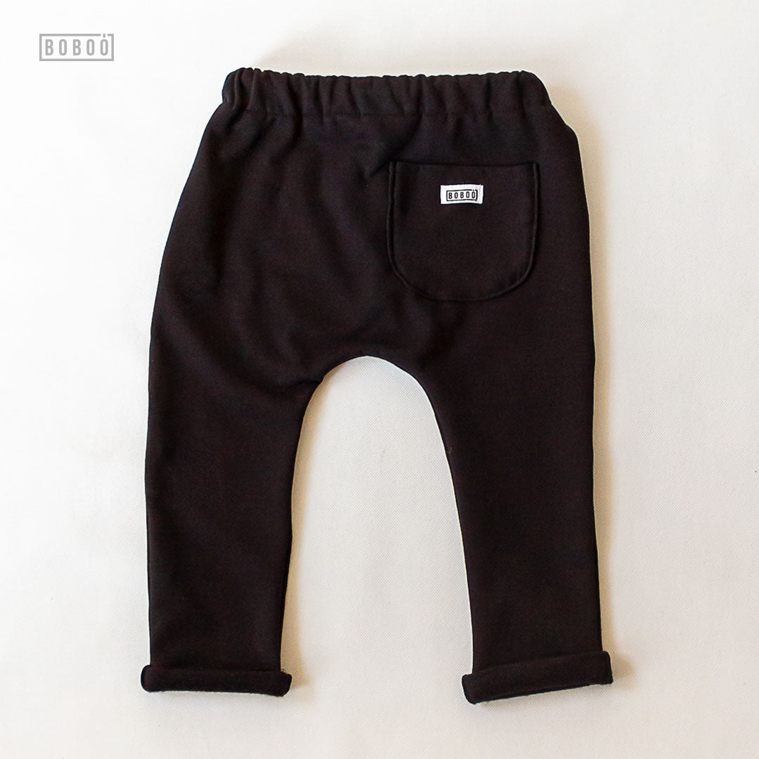 Pantalón Afelpado Negro