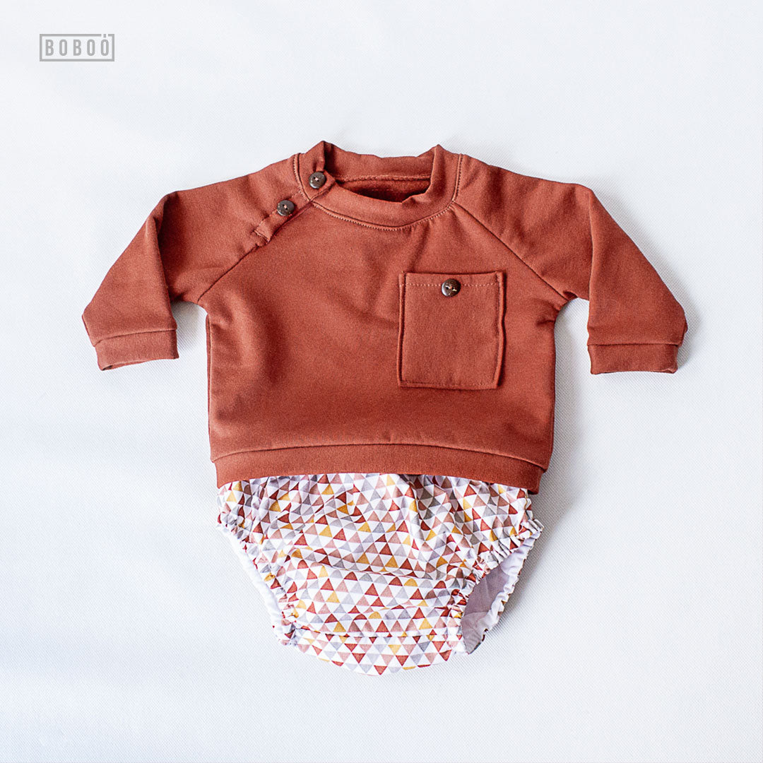 Sudadera Teja