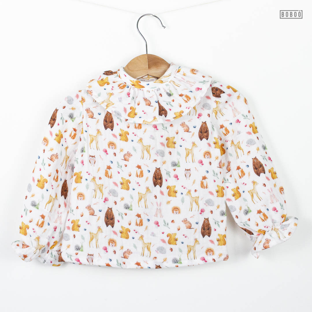 Blusa Animales Bosque