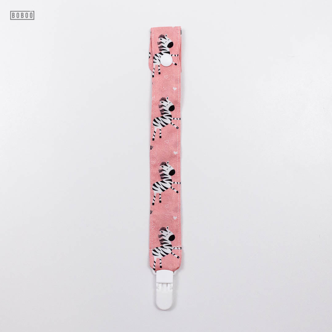 Chupetero Cebras Pink