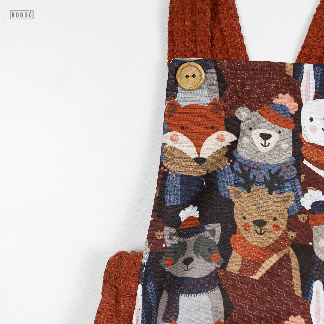 Ranita Animales Abrigados Waffle