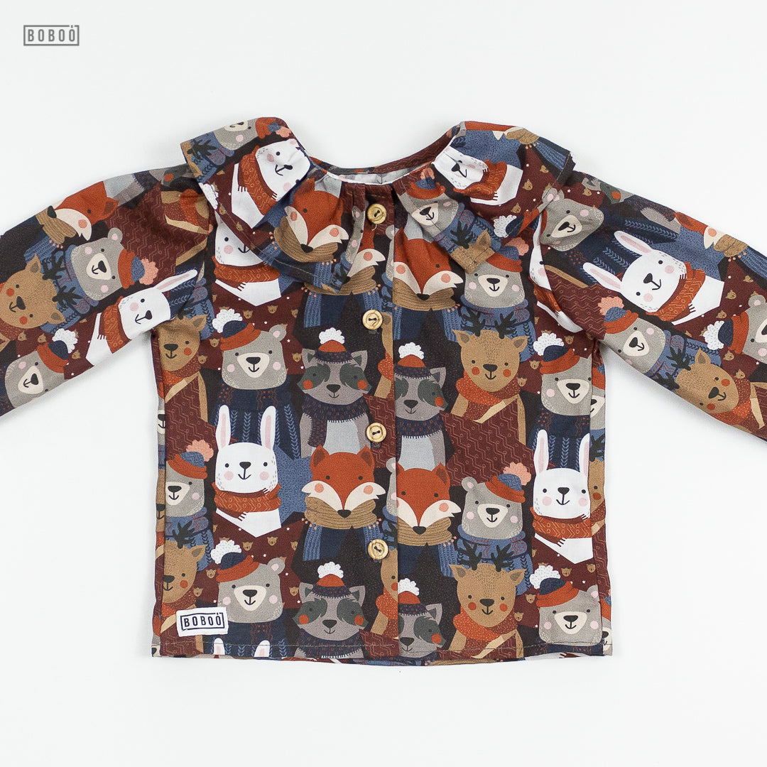 Blusa Animales Abrigados Blusas