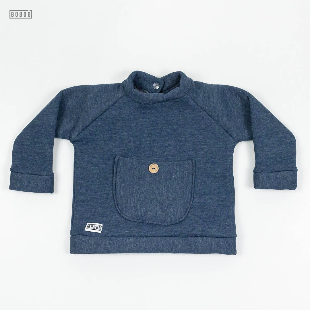Sudadera Azul Tejano