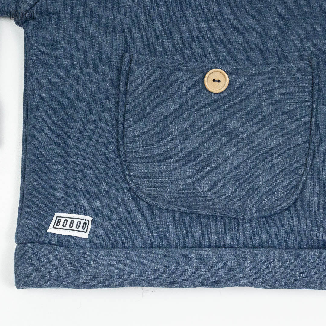 Sudadera Azul Tejano