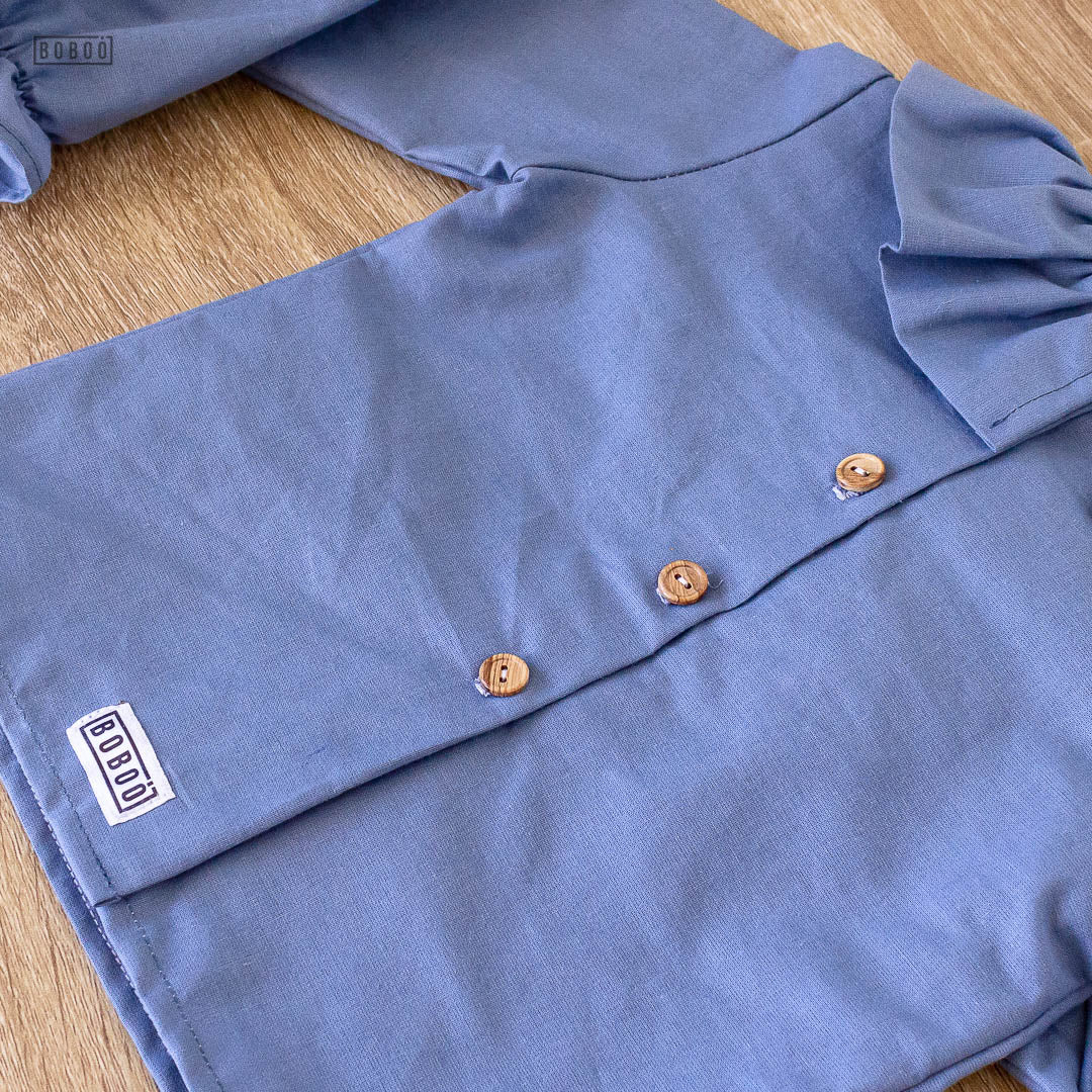 Blusa Azul Vaquera