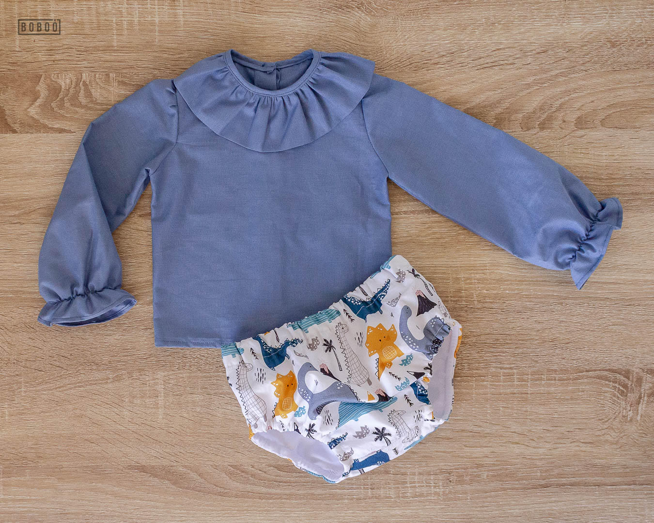 Blusa Azul Vaquera