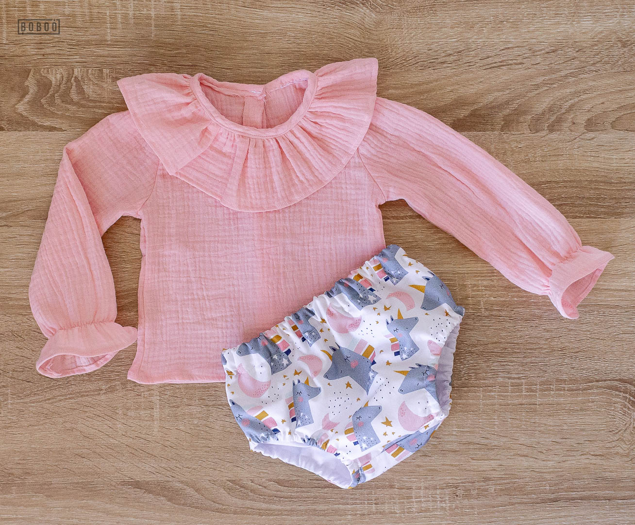 Blusa Gasa Rosa Blusas