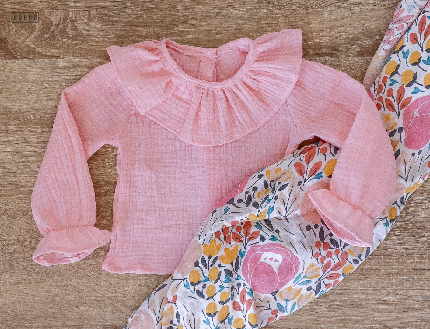 Blusa Gasa Rosa Blusas