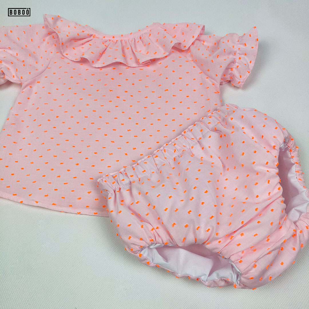 Blusa Plumeti Rosa-Flúor