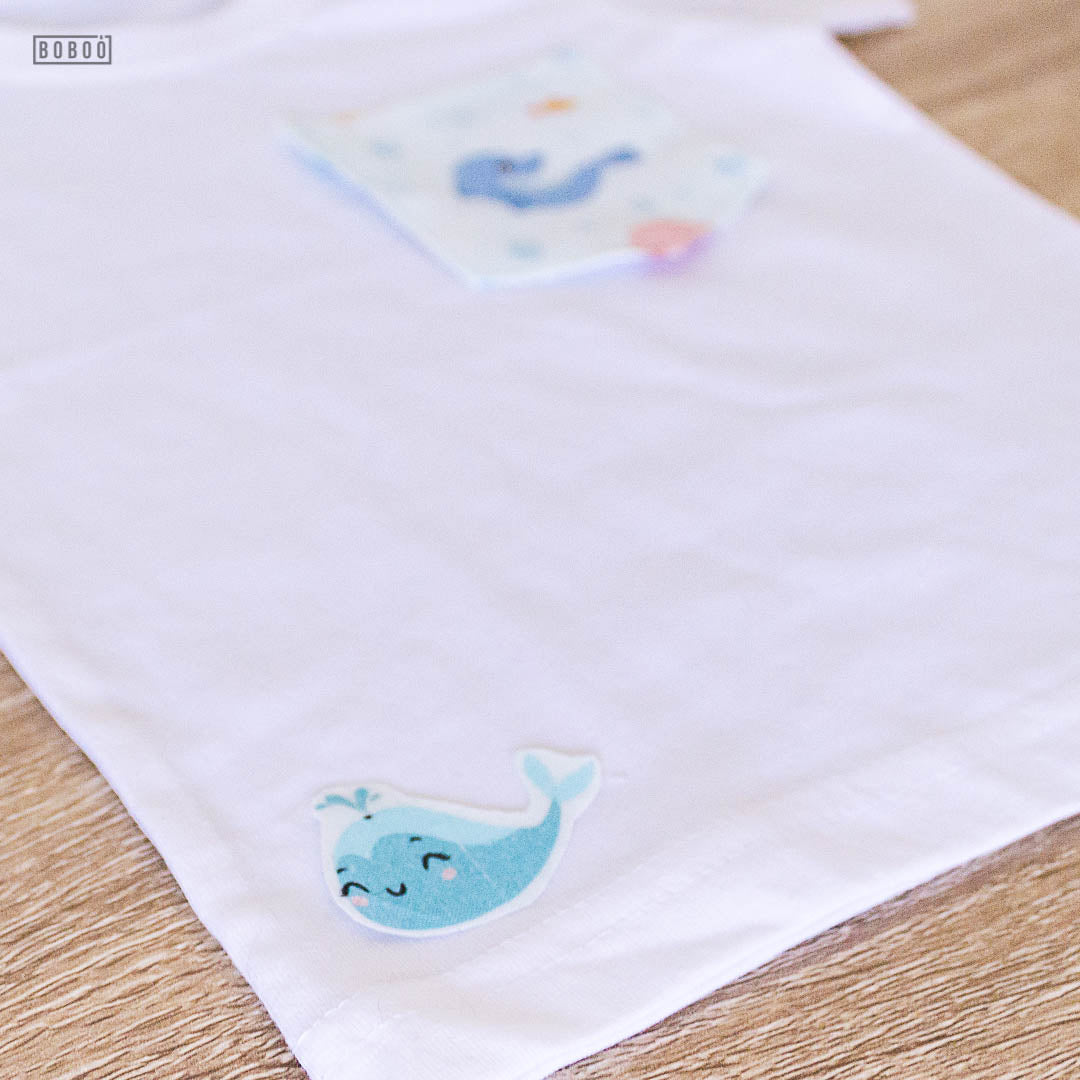 Camiseta Bolsillo Animales Marinos