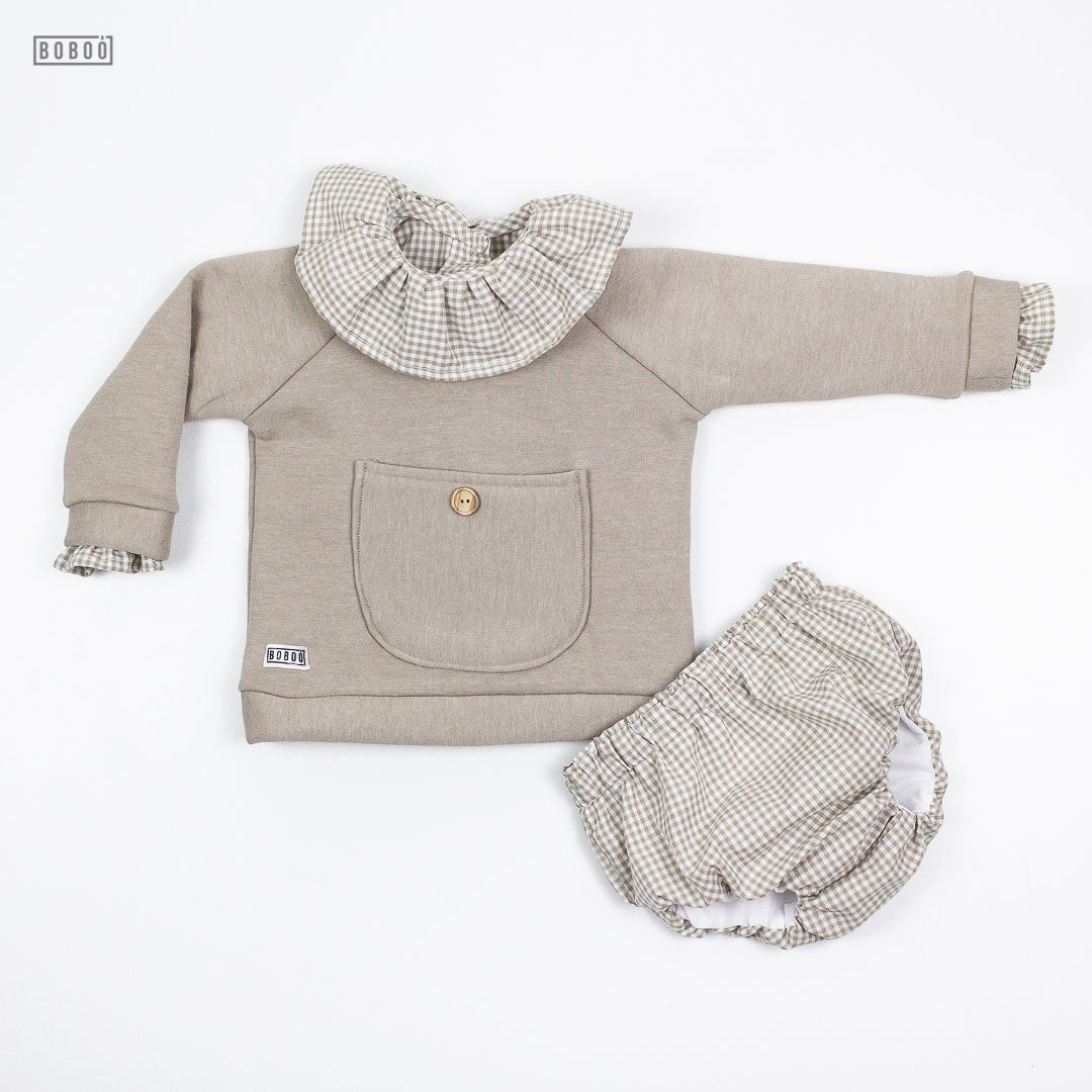 Sudadera Beige sudadera