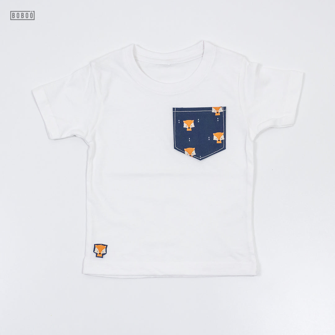 Camiseta corta de Bolsillo Zorros