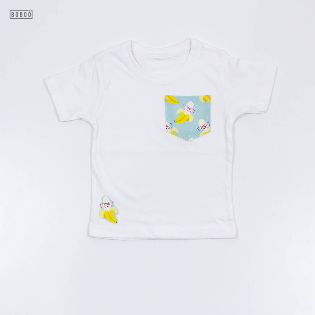 Camiseta Bolsillo Plátanos