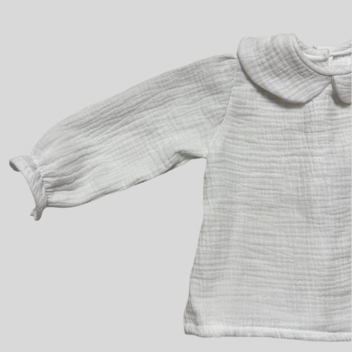 Blusa Gasa Blanca