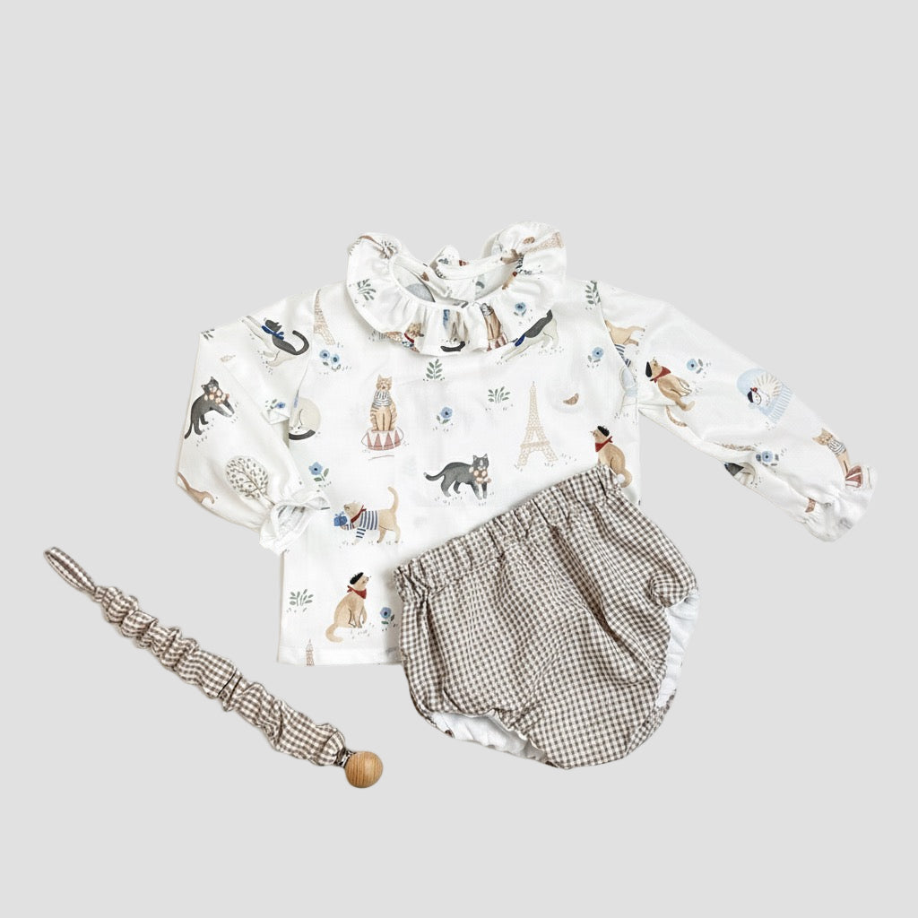 Blusa Gatitos en Paris