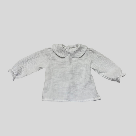 Blusa Gasa Blanca