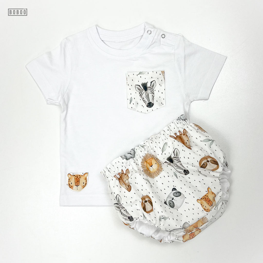 Camiseta Bolsillo Jungla