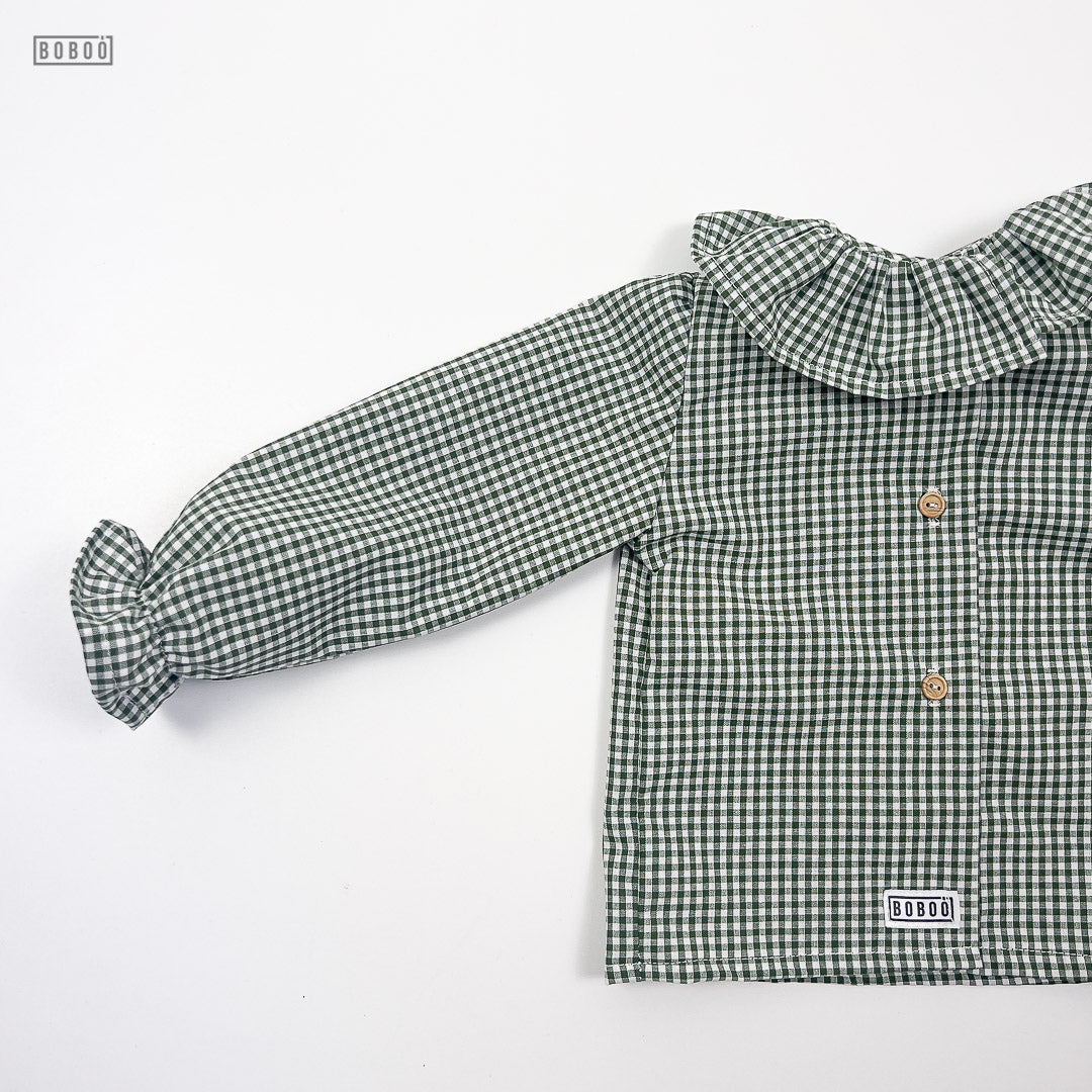 Blusa Vichy Verde Blusas