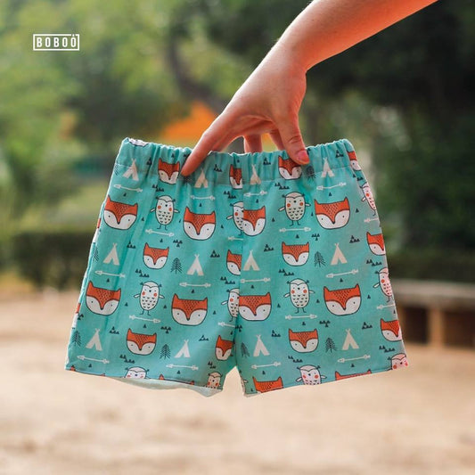 Pantalón Corto Búhos/ Zorros Pantalones Cortos