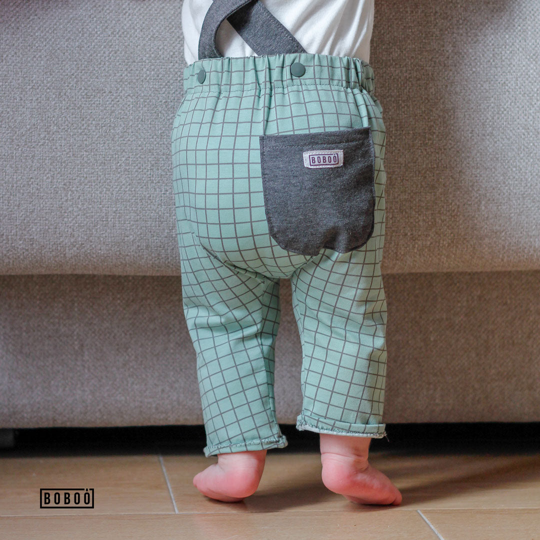 Pantalón Orgánico con Tirantes Pantalón Largo