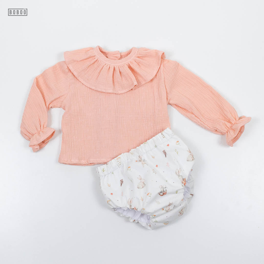 Blusa Gasa Coral Blusas