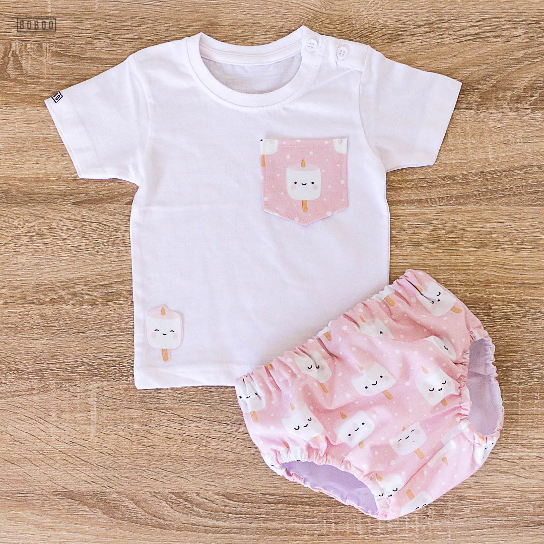 Camiseta Bolsillo Marshmallow Camisetas