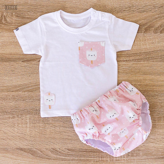 Camiseta Bolsillo Marshmallow Camisetas